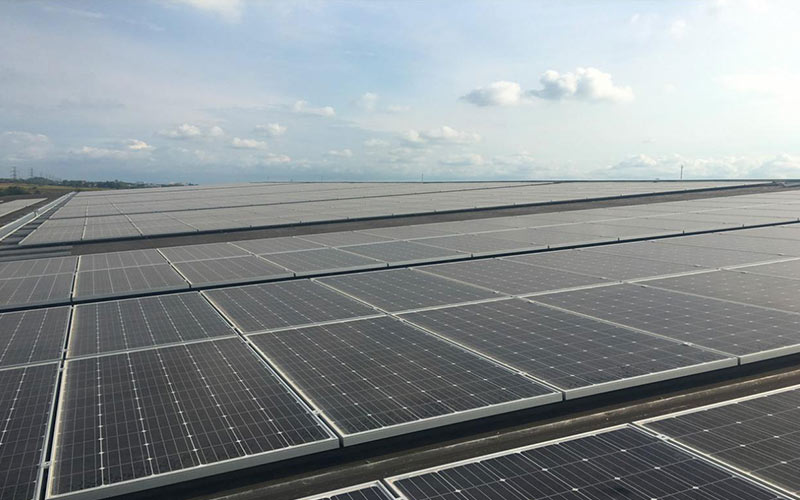 Aisa: Proyecto Solar en la azotea de la industria de Tailandia de 1 MW