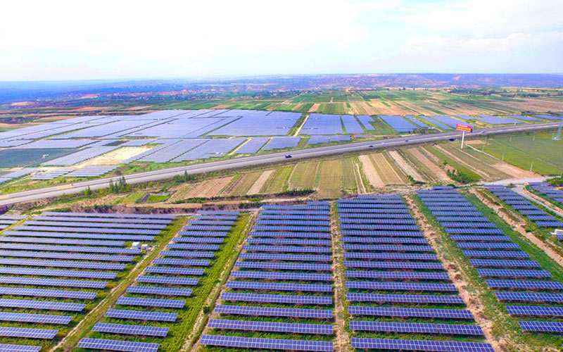 Proyecto de planta de energía fotovoltaica de 40MW en Shanxi